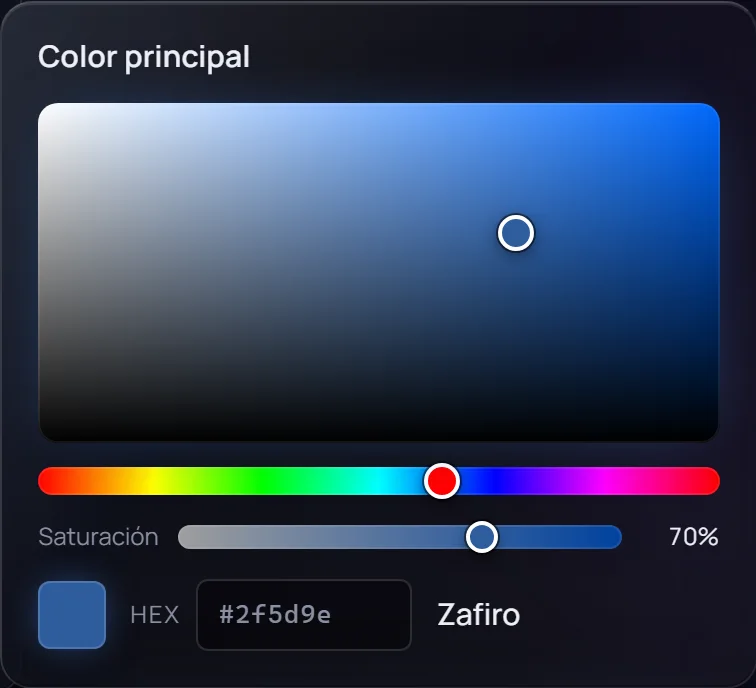 Define el color